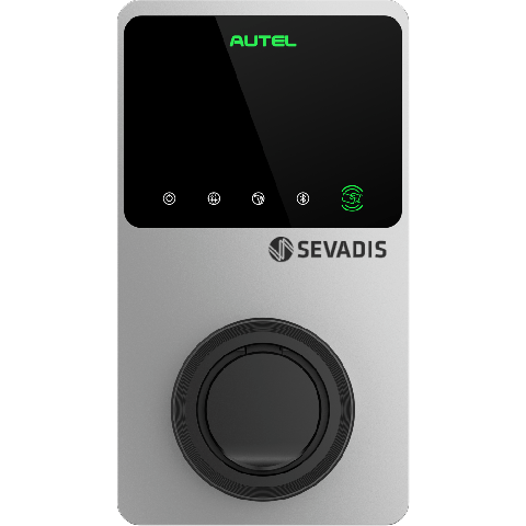 Sevadis MaxiCharger Untethered 7kW-Wifi, RFID & GSM-Silver